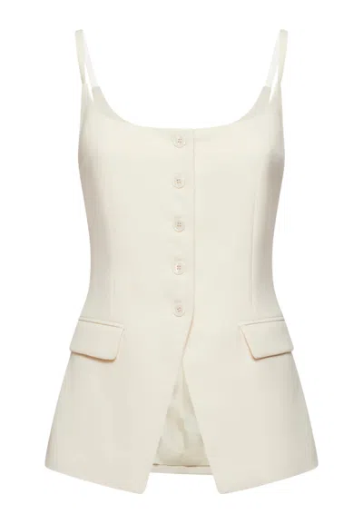 Simona Corsellini Button-front Sleeveless Top