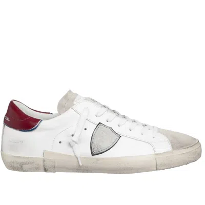 Philippe Model Sneakers Prsx In Pelle Di Vitello Effetto Vissuto