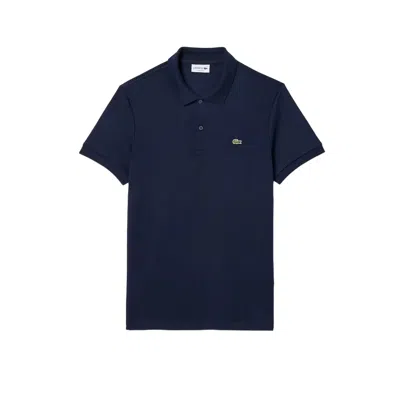 Lacoste Slim Fit Core Polo In Navy