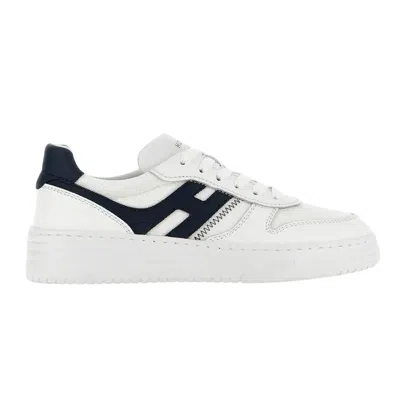 Hogan White Leather H630 Sneakers