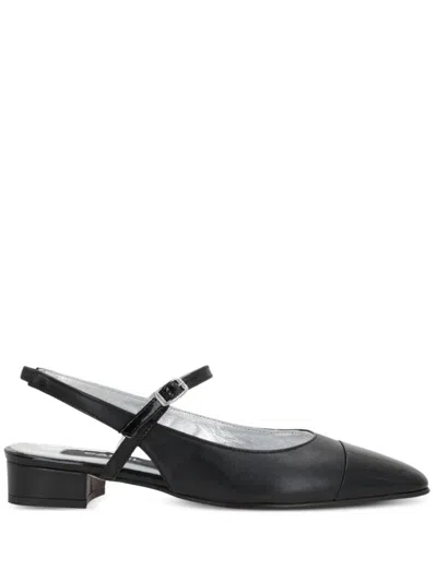 Shop Carel Paris Oceano Leather Slingback Ballets