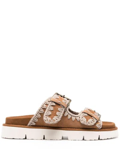 サンダル・ミュール MOU Women Sandals FW431004A COG Brown Sandals - Mou Boots | Mou Official Website