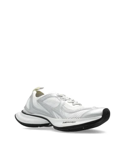 Balenciaga Two-tone Mesh And Fabric Circuit Sneakers