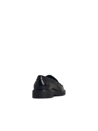 Tod's Woman Loafers Dark Green Size 7.5 Leather In Black