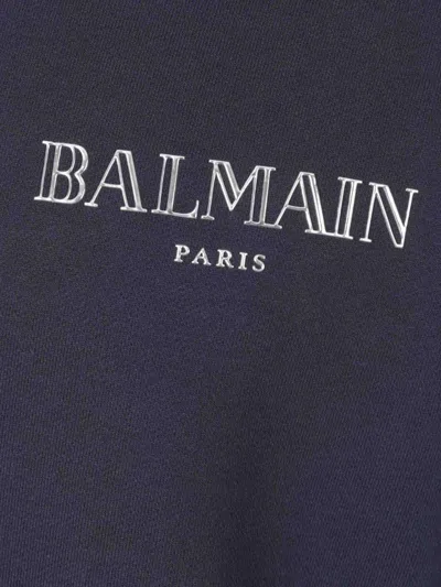 Balmain Cotton Hooded Sweatshirt