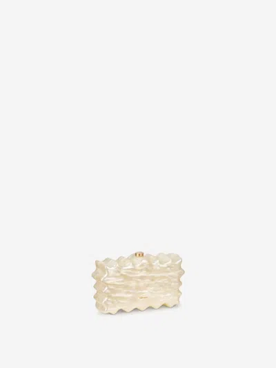 Cult Gaia Wavy Design Top Clasp Paloma Clutch
