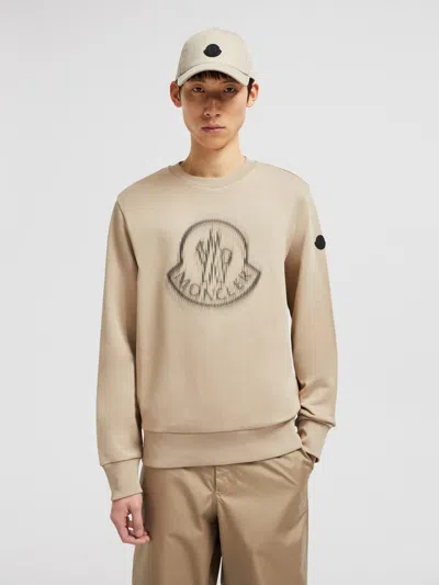 Moncler Blurred Logo Graphic Sweatshirt