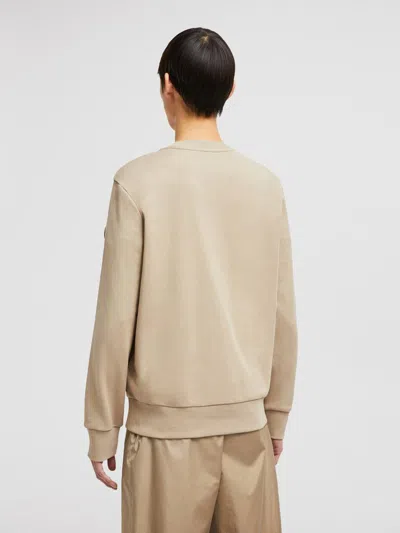 Moncler Blurred Logo Graphic Sweatshirt