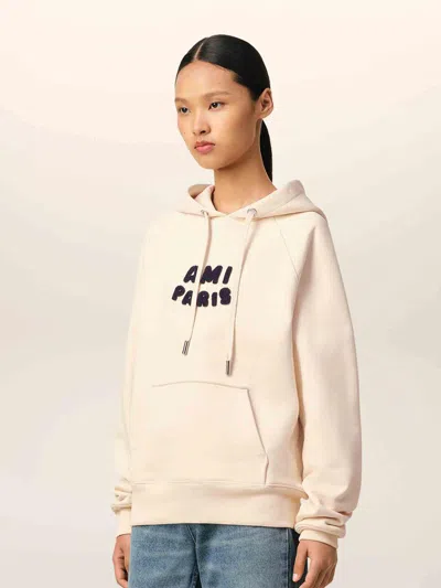 Shop Ami Alexandre Mattiussi Ami Paris Cotton Hoodie