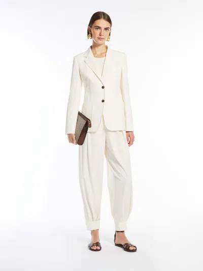 Max Mara Fitted Cotton Blazer