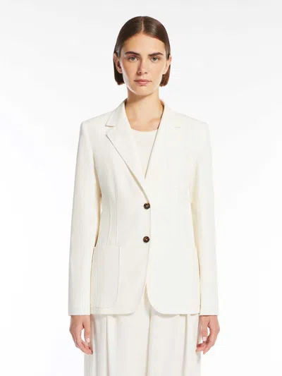 Max Mara Fitted Cotton Blazer