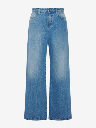 The Row Eglitta Straight-leg Denim Pants
