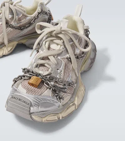 3XL链式细节网布运动鞋