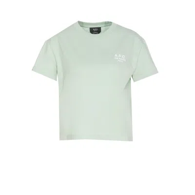 Apc Madame Street Organic Cotton Crew-neck T-shirt