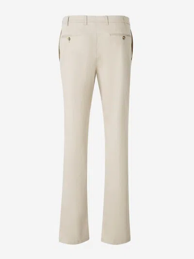 Canali Stretch-cotton Trousers