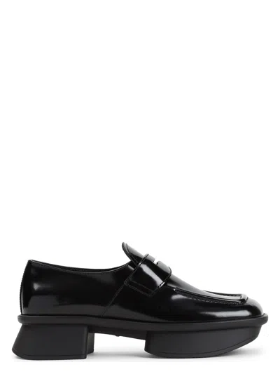 Prada Re-edition Equal Platform Penny Loafer