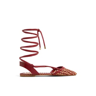 Aldo Dragostee In Open Red In Burgundy