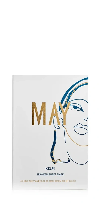 May Botanicals Kelp! Seaweed Sheet Mask Set Of 4