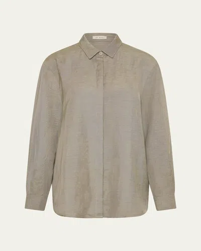 St Agni Melange Classic Shirt
