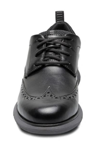 Nunn Bush Stance Mens Wing Closed Toe Oxford Shoes In Black