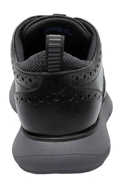 Nunn Bush Stance Mens Wing Closed Toe Oxford Shoes In Black