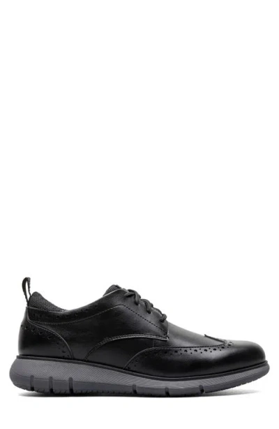 Nunn Bush Stance Mens Wing Closed Toe Oxford Shoes In Black