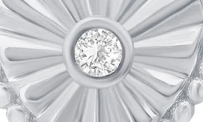 Simona Cubic Zirconia Heart Necklace & Stud Earrings Set