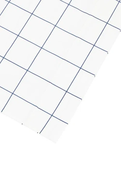 Melange Home Grid Percale Cotton Sheet Set