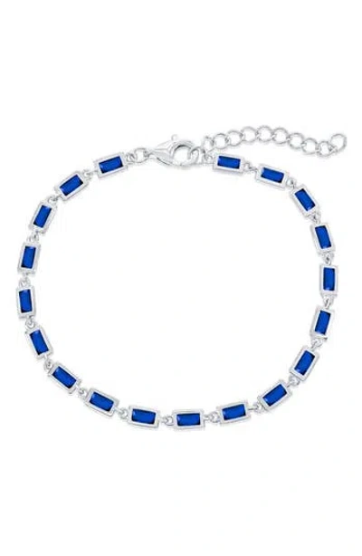 Simona Bezel Cubic Zirconia Bracelet