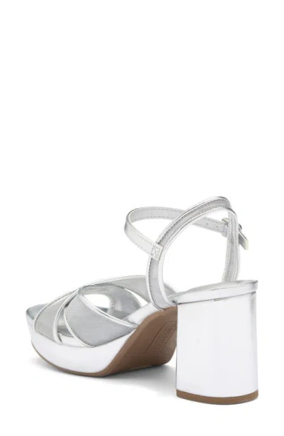 Reaction Kenneth Cole Reeva Mesh Strap Platform Sandal