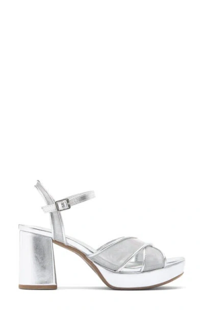 Reaction Kenneth Cole Reeva Mesh Strap Platform Sandal
