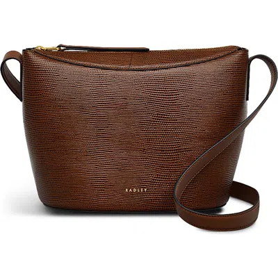 Radley The Kensal Lizard Embossed Small Crossbody Bag