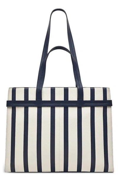 Radley Florence Road Stripe Large Shoulder Bag
