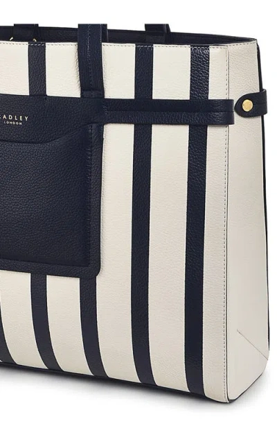 Radley Florence Road Stripe Large Shoulder Bag
