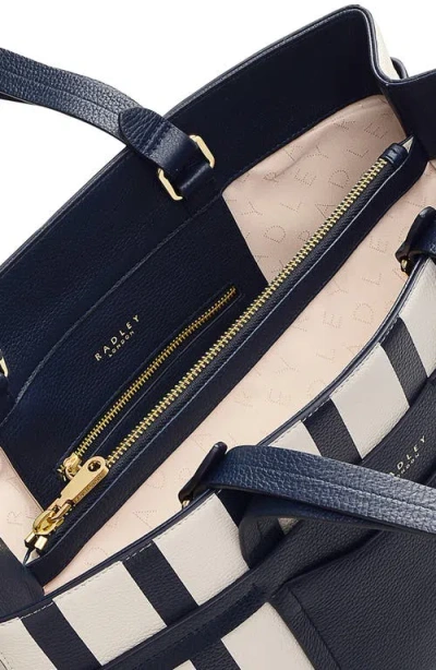 Radley Florence Road Stripe Large Shoulder Bag