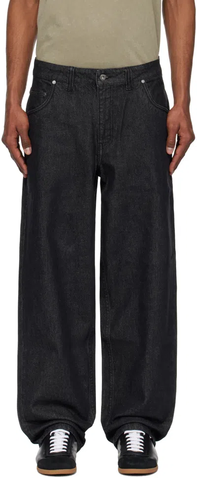 Dime Black Classic Baggy Jeans
