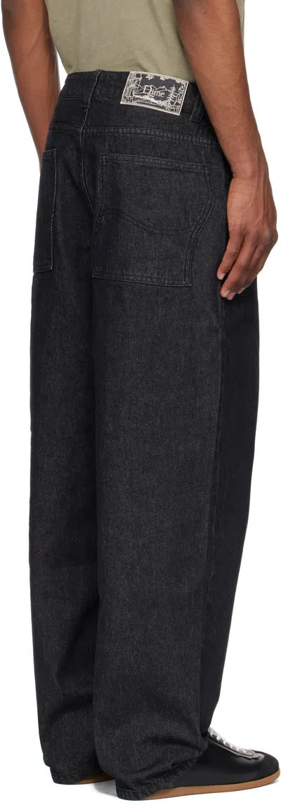 Dime Black Classic Baggy Jeans