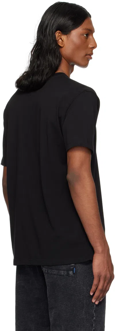 Dime Black Classic Small Logo T-shirt