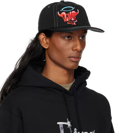 Dime Black Purgatory Worker Cap In Black