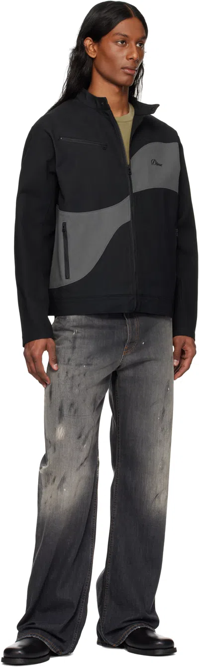 Dime Black Moto Jacket