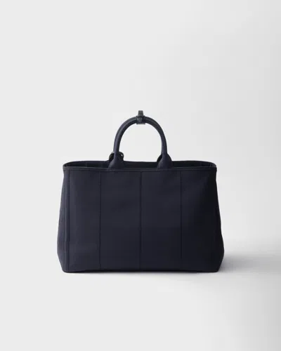 Prada Mens Grey Brand-plaque Saffiano Leather Shoulder Bag