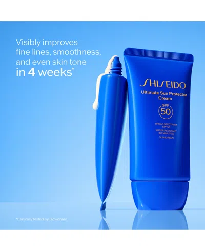 Shiseido Ultimate Sun Protector Cream Spf 50 1.7 Oz.