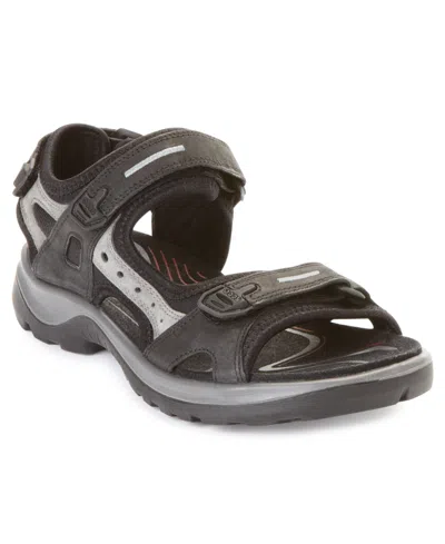 Ecco Offroad Touch-strap Sandals In Black