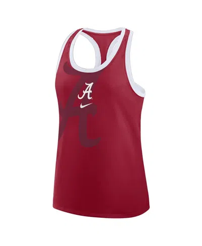 Nike Alabama Primetime Shadow  Women's College Racerback Tank Top In Brown