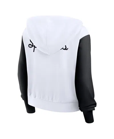 Nike Michigan State Athletic Prep Colorblocked Script Womenâs  Women's College Full-zip Hoodie In Multi