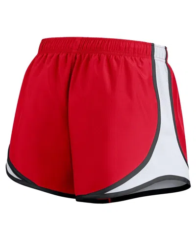 Nike Red Ohio State Buckeyes Spring Break Tempo Performance Shorts In Red