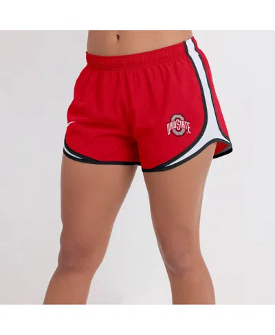 Nike Red Ohio State Buckeyes Spring Break Tempo Performance Shorts In Red