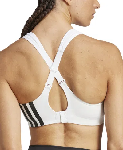 Adidas Originals Adidas Women's Tlrd Impact Training High Support Sports Bra In White