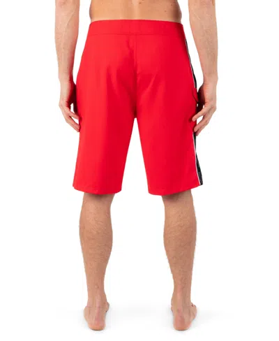 Hurley Men's Gothic Cargo 22" Regular Fit Boardshorts In Red
