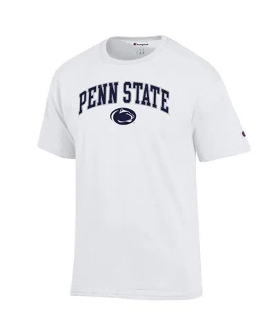 Champion Men's White Penn State Nittany Lions Arched Logo T-shirt